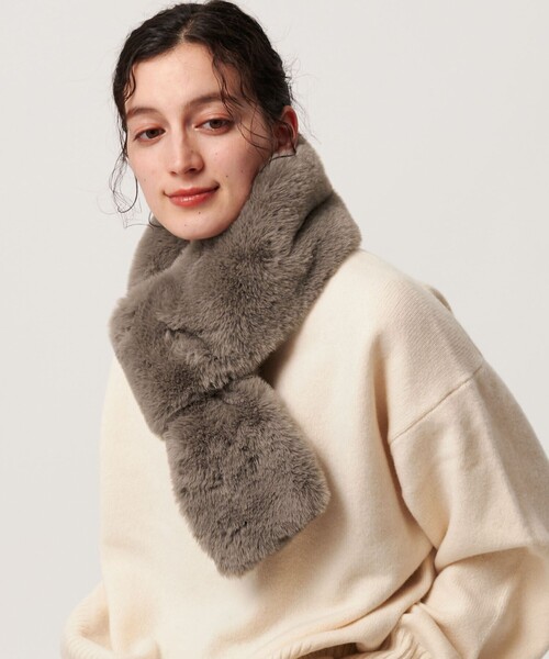 ビューティー＆ユース ユナイテッドアローズ（BEAUTY&YOUTH）/ファーライク マフラー BEAUTY＆YOUTH UNITED ARROWS マフラー ストール ファーライク