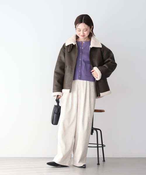 AMERICAN HOLIC（アメリカンホリック） コート アウター ボアフェイク