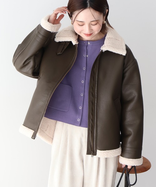 AMERICAN HOLIC（アメリカンホリック） コート アウター ボアフェイク