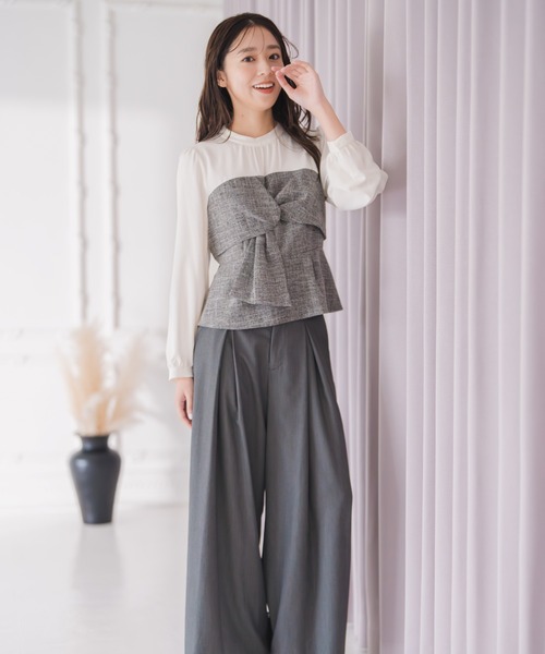 MISCH MASCH（ミッシュマッシュ） ブラウス シャツ 2025秋冬新作