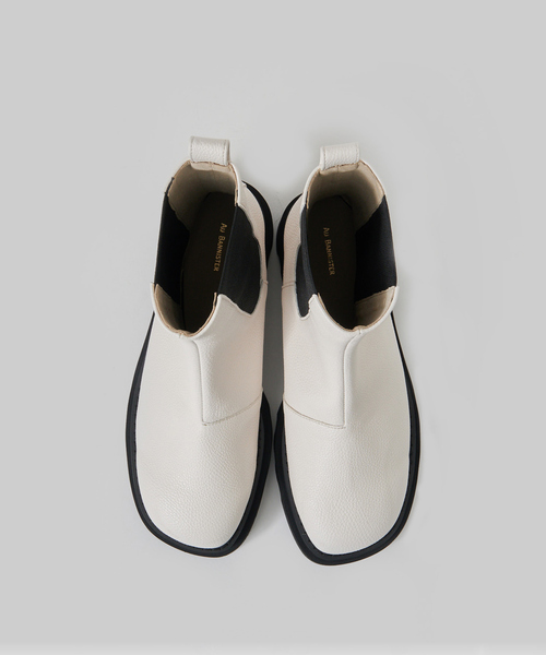 「Au BANNISTER」 ショートブーツ M シルバー レディース_画像3