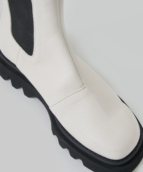 「Au BANNISTER」 ショートブーツ M シルバー レディース_画像9