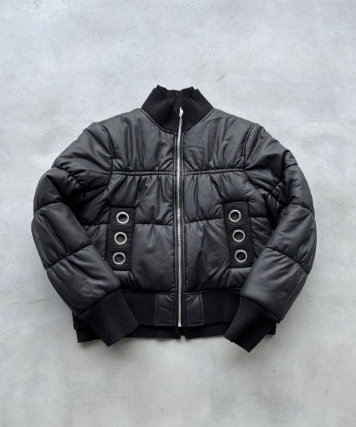 SHAGGIE（シャギー） コート アウター クロップドアイレットパッファー