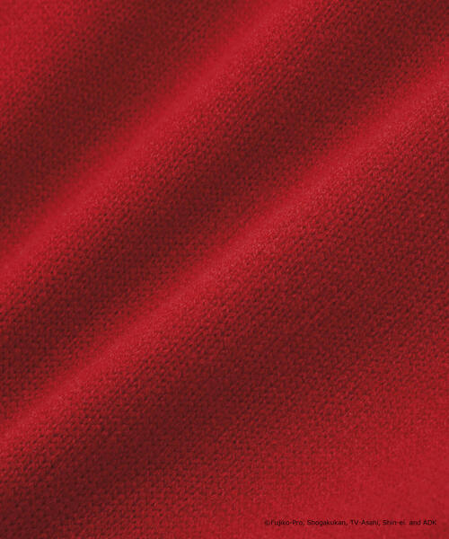 ニット セーター 「Jack Bunny!!」「ドラえもん」ダブルジャガードハーフジップニットプルオーバー レディース_16