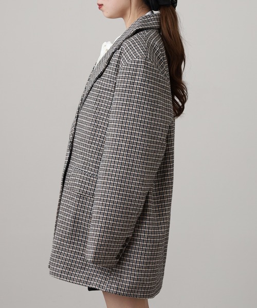 FUNALIVE（ファンアライブ） コート アウター チェック柄ダブル