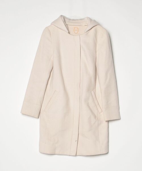 Khaju - カージュ khaju ノーカラーコート Khaju（カージュ） ノーカラーコート 36 ベージュ レディース
