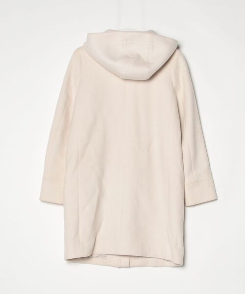 「Khaju」 ノーカラーコート 36 ベージュ レディース_画像2