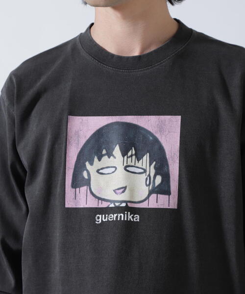 ROYAL FLASH（ロイヤルフラッシュ） tシャツ 「guernika×ちびまる子
