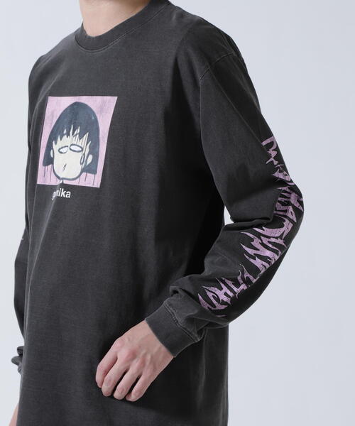 ROYAL FLASH（ロイヤルフラッシュ） tシャツ 「guernika×ちびまる子