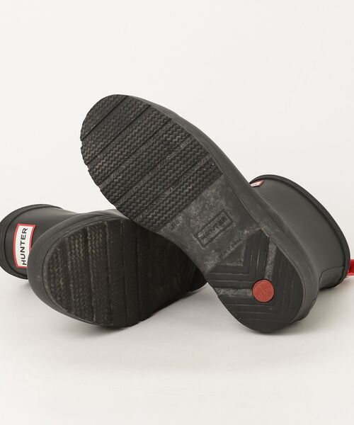 「HUNTER」 レインブーツ UK4 ブラック レディース_画像3