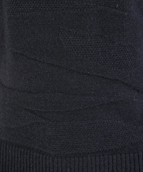 「ABAHOUSE GRAY」 長袖ニット 48 モカ メンズ_画像7