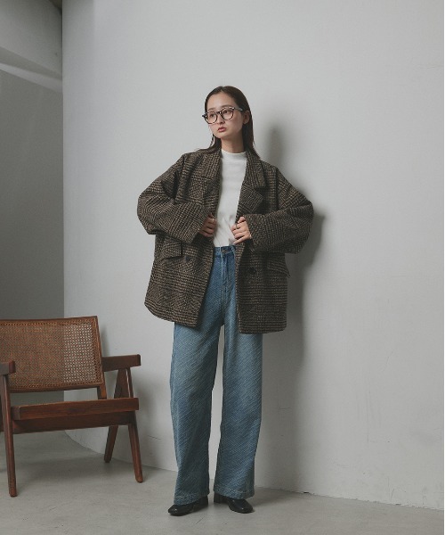 ad thie（アドティエ） ジャケット テーラードジャケット オーバー