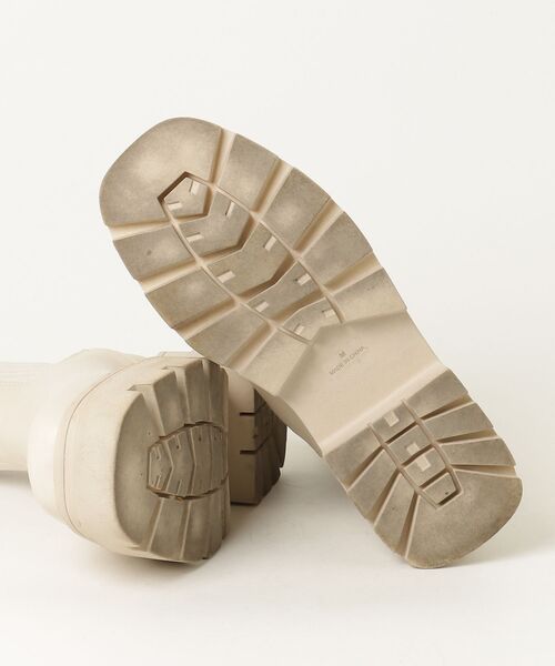 「R&E rosessence」 ショートブーツ M ベージュ レディース_画像3