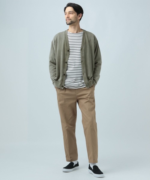 「BAYFLOW」 カーディガン LARGE チャコール メンズ_画像4