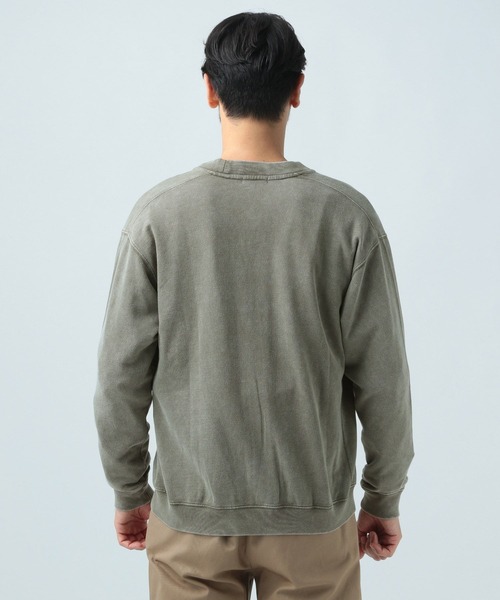 「BAYFLOW」 カーディガン LARGE チャコール メンズ_画像7