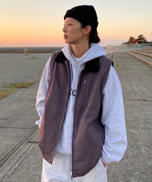 UNDERSTATEMENTs ブルゾン アウター 「ユニセックス」2WAY襟切替中綿