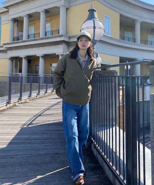 UNDERSTATEMENTs ブルゾン アウター 「ユニセックス」2WAY襟切替中綿