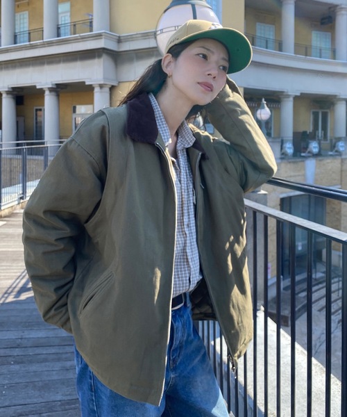 UNDERSTATEMENTs ブルゾン アウター 「ユニセックス」2WAY襟切替中綿