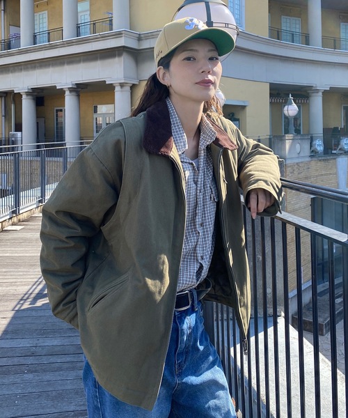 UNDERSTATEMENTs ブルゾン アウター 「ユニセックス」2WAY襟切替中綿