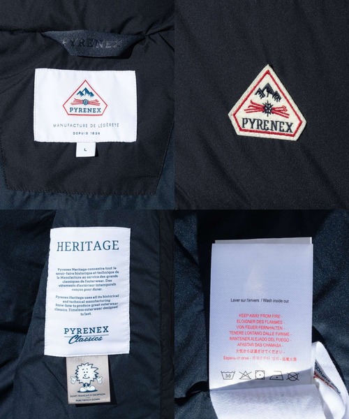 ダウンベスト ベスト PYRENEX SPOUTNIC MINI RIPSTOP VEST ピレネックス  スプートニク　 ダウンベスト メンズの画像