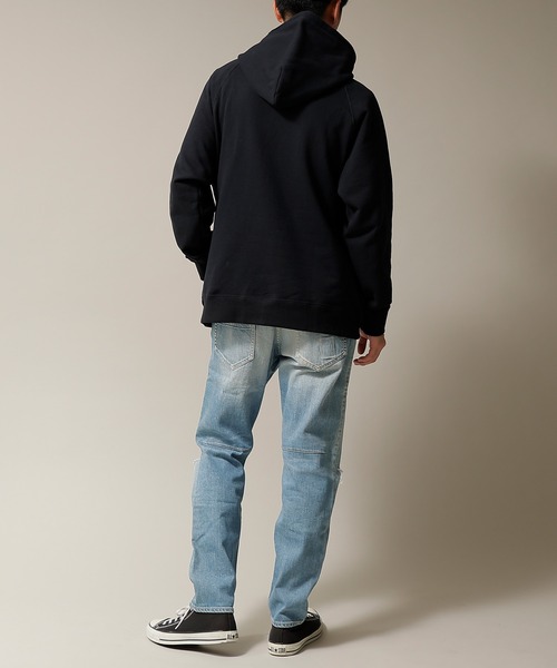 「NUMBER (N)INE」 プルオーバーパーカー 3 トップグレー メンズ_画像8