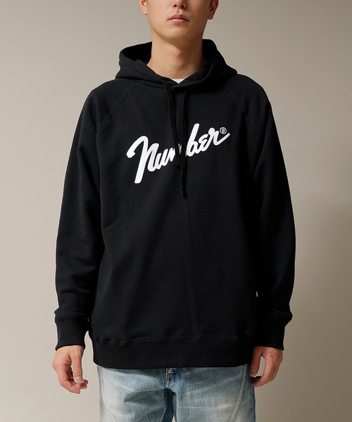 「NUMBER (N)INE」 プルオーバーパーカー 3 トップグレー メンズ_画像9