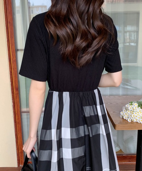 ABITOKYO（アビトーキョー） ドッキングワンピース M ブラック