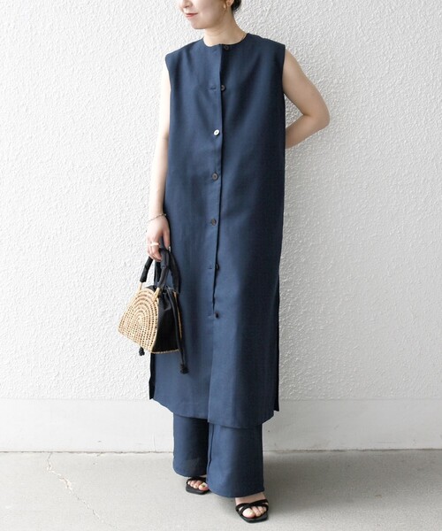 SHIPS any 「SHIPS any」 パンツスーツ ONE SIZE ネイビー レディース