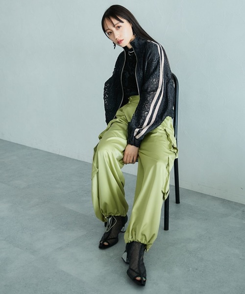 「HARE」 ブルゾン FREE ブラック系その他 レディース_画像9