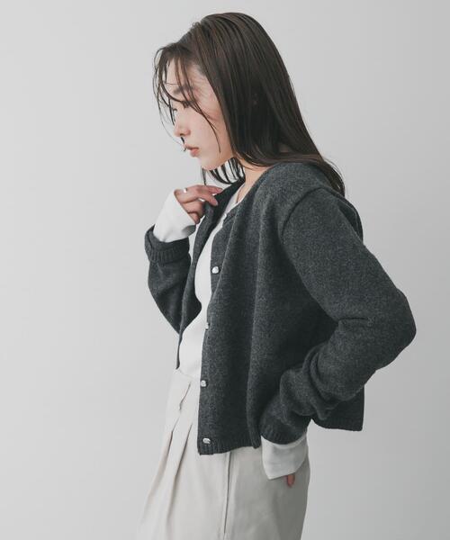 SENSE OF PLACE by URBAN RESEARCH カーディガン 「洗濯可」メタル