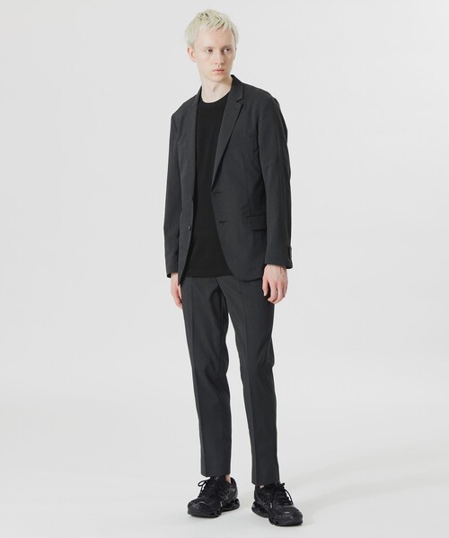 「LOVELESS」 スラックス M チャコールグレー メンズ_画像3