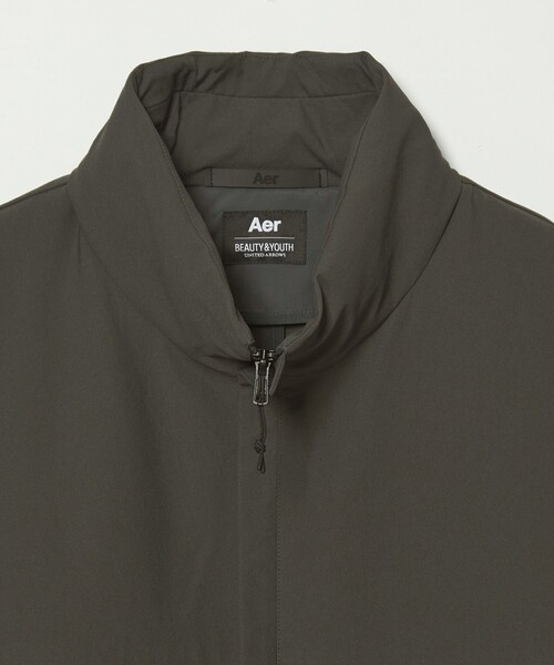 ブルゾン アウター 「Aer x BEAUTY＆YOUTH」ユーティリティー スタンド カラー ブルゾン 撥水 ストレッチ メンズの画像