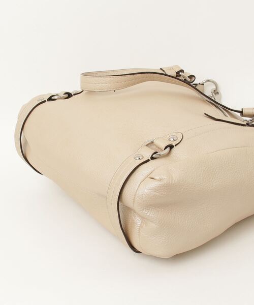 中古 コーチ ハンドバッグ レディース ベージュ パイソンエンボスレザー CD484 2WAY ショルダー 肩掛け 斜め掛け グレース キャリオール COACH（コーチ） 2WAYバッグ - ベージュ レディース : ZOZOTOWN Yahoo