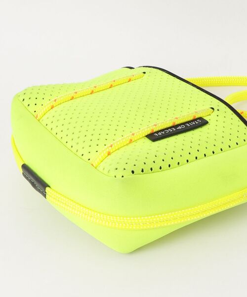 「STATE OF ESCAPE」 ショルダーバッグ - イエロー レディース_画像3