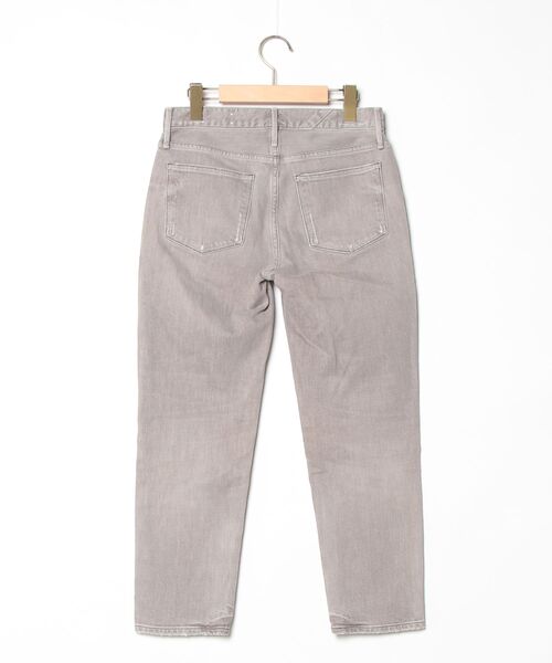 「upperhights」 デニムパンツ 23inch グレイッシュベージュ レディース_画像2