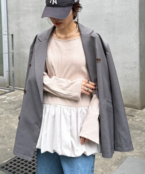 CIAOPANIC TYPY（チャオパニックティピー） tシャツ 裾バルーン
