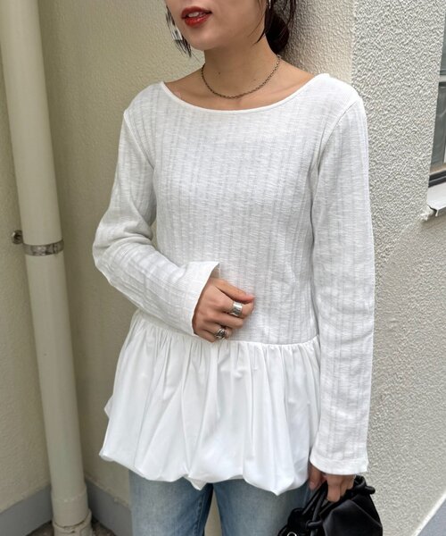 CIAOPANIC TYPY（チャオパニックティピー） tシャツ 裾バルーン