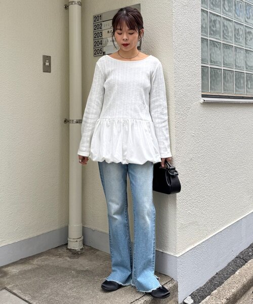 CIAOPANIC TYPY（チャオパニックティピー） tシャツ 裾バルーン