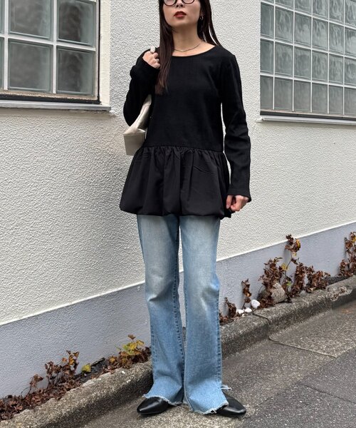 CIAOPANIC TYPY（チャオパニックティピー） tシャツ 裾バルーン