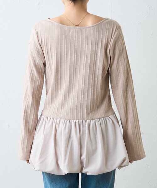 CIAOPANIC TYPY（チャオパニックティピー） tシャツ 裾バルーン