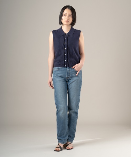 Levi's（リーバイス） ベスト ジレ スーパーソフト ミニ ラッフル