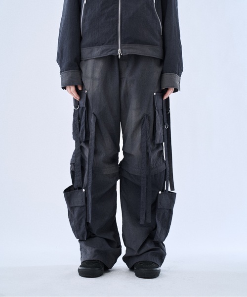 PHILTHEORY パンツ Tie-dye washer techno pants / タイダイワッシャー