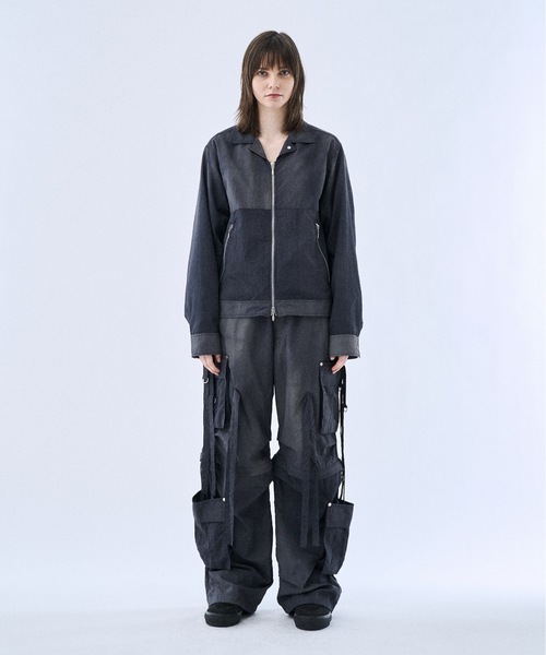 PHILTHEORY パンツ Tie-dye washer techno pants / タイダイワッシャー