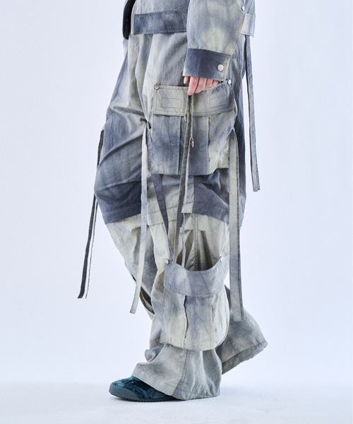 philtheory タイダイワッシャーテクノパンツ PHILTHEORY パンツ Tie-dye washer techno pants / タイダイワッシャー