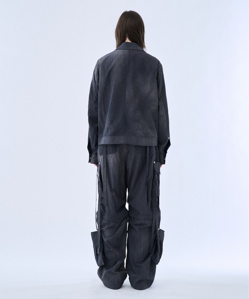 PHILTHEORY パンツ Tie-dye washer techno pants / タイダイワッシャー