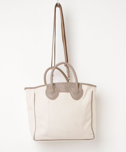 「YOUNG&OLSEN The DRYGOODS STORE」 2WAYバッグ - ベージュ レディース_画像2