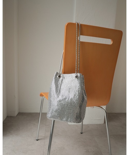 「CURI BISCUI」 ショルダーバッグ FREE シルバー レディース_画像9