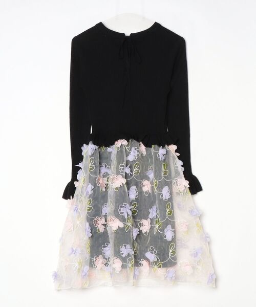 「MILLION CARATS」 ドッキングワンピース FREE ブラック レディース_画像2