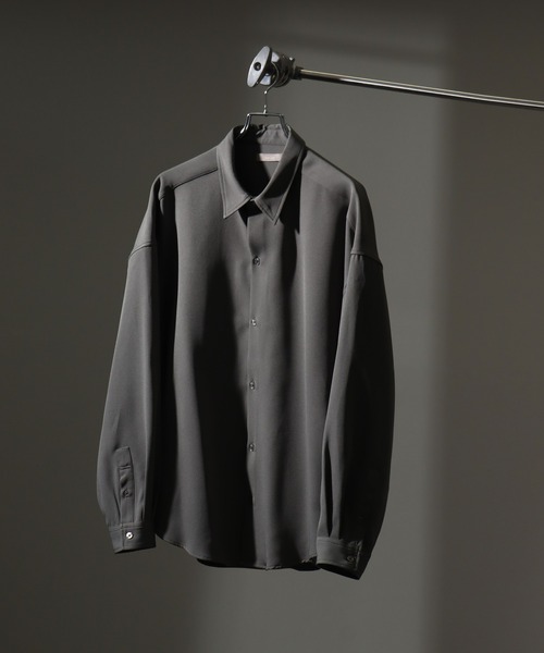 「welise」 長袖シャツ S ライトグレー メンズ_画像5