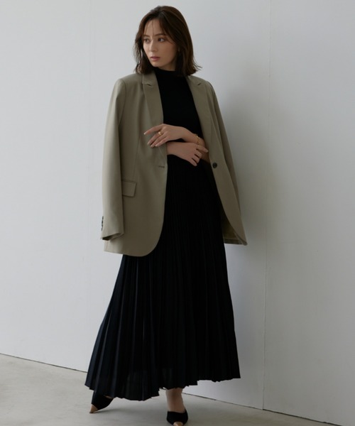 「anuans」 ドッキングワンピース MEDIUM ベージュ レディース_画像8